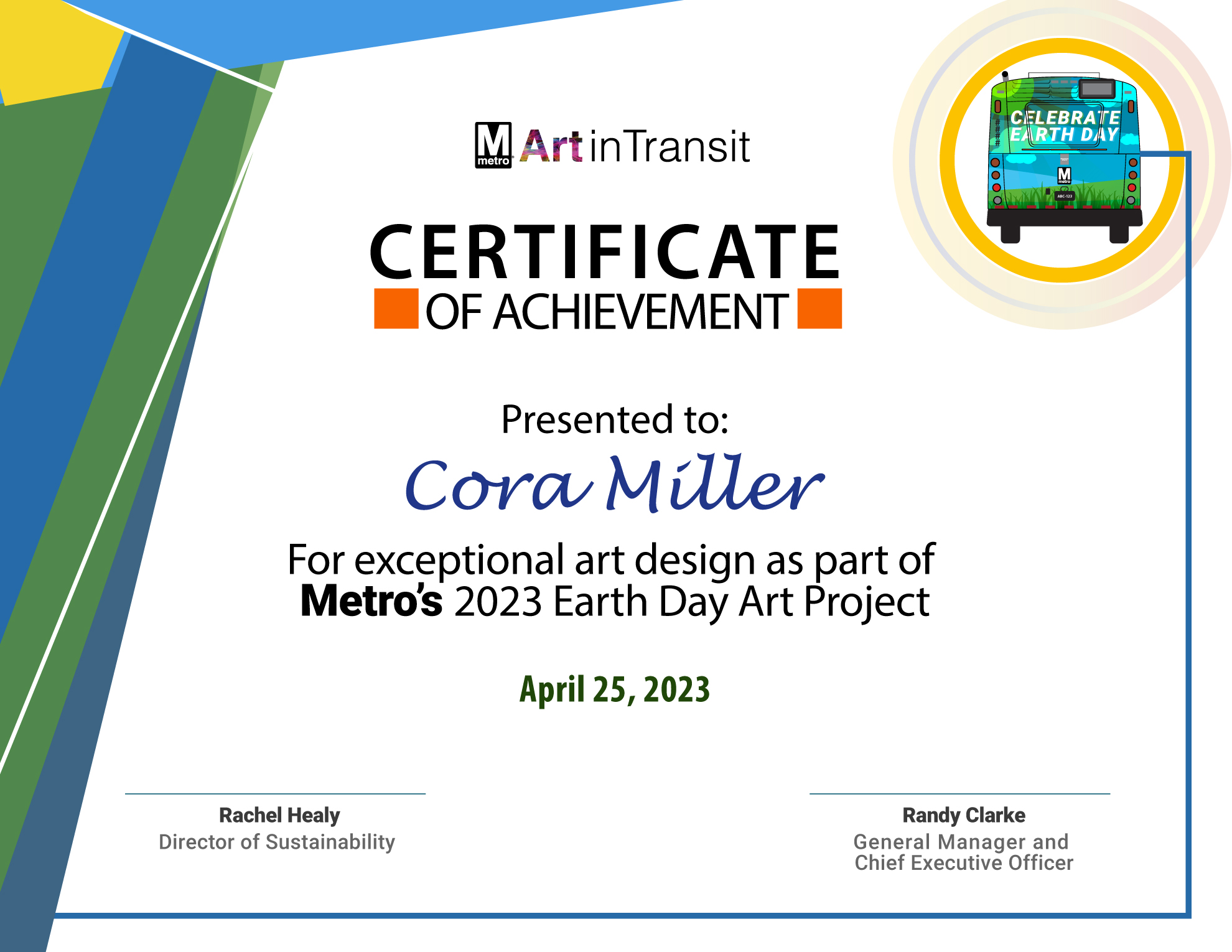 Certificate_EarthDayArt_Cora-01